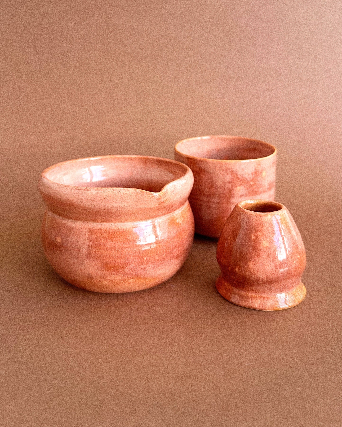 Set de Matcha Coral