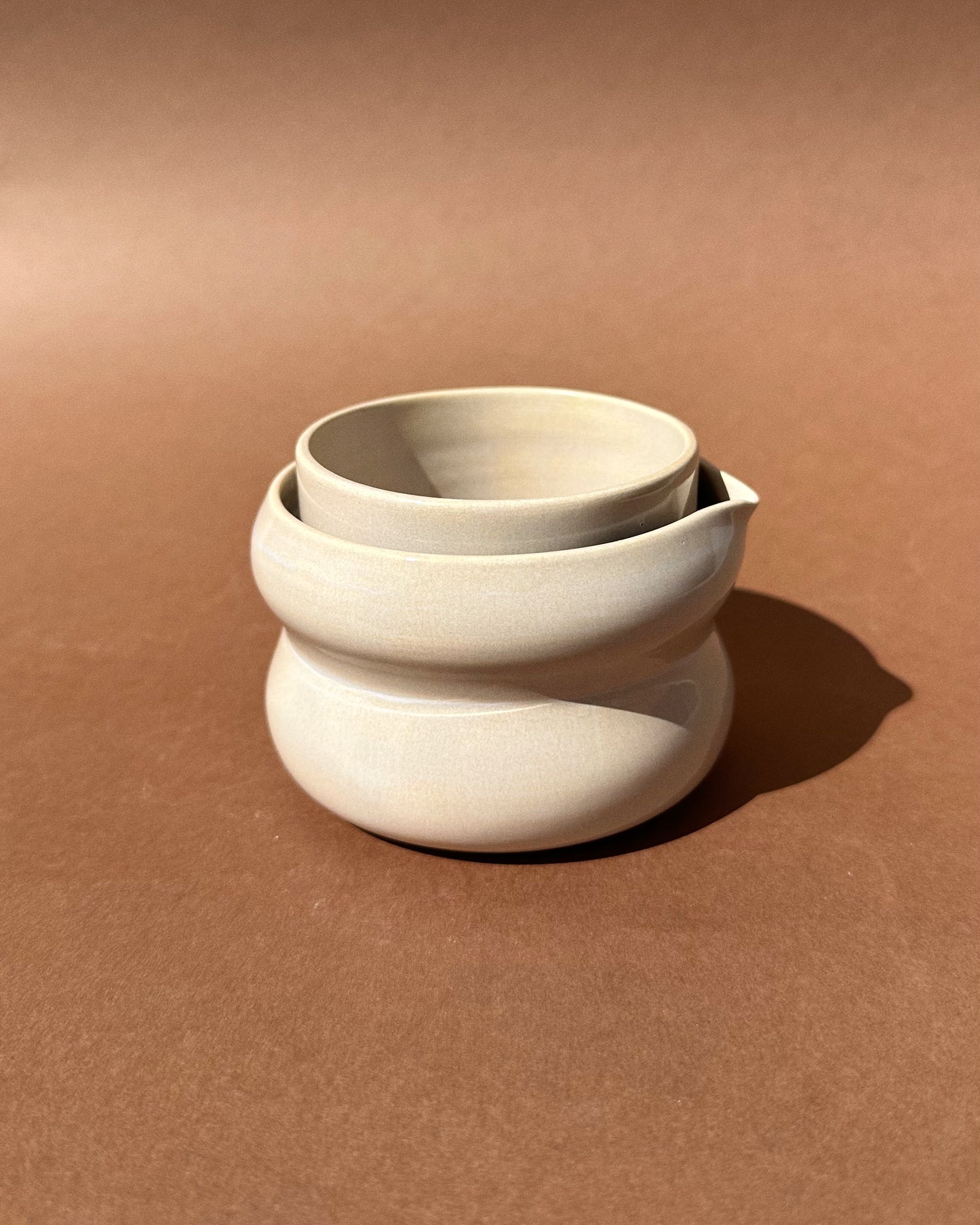 Set de Matcha Gris Perlado