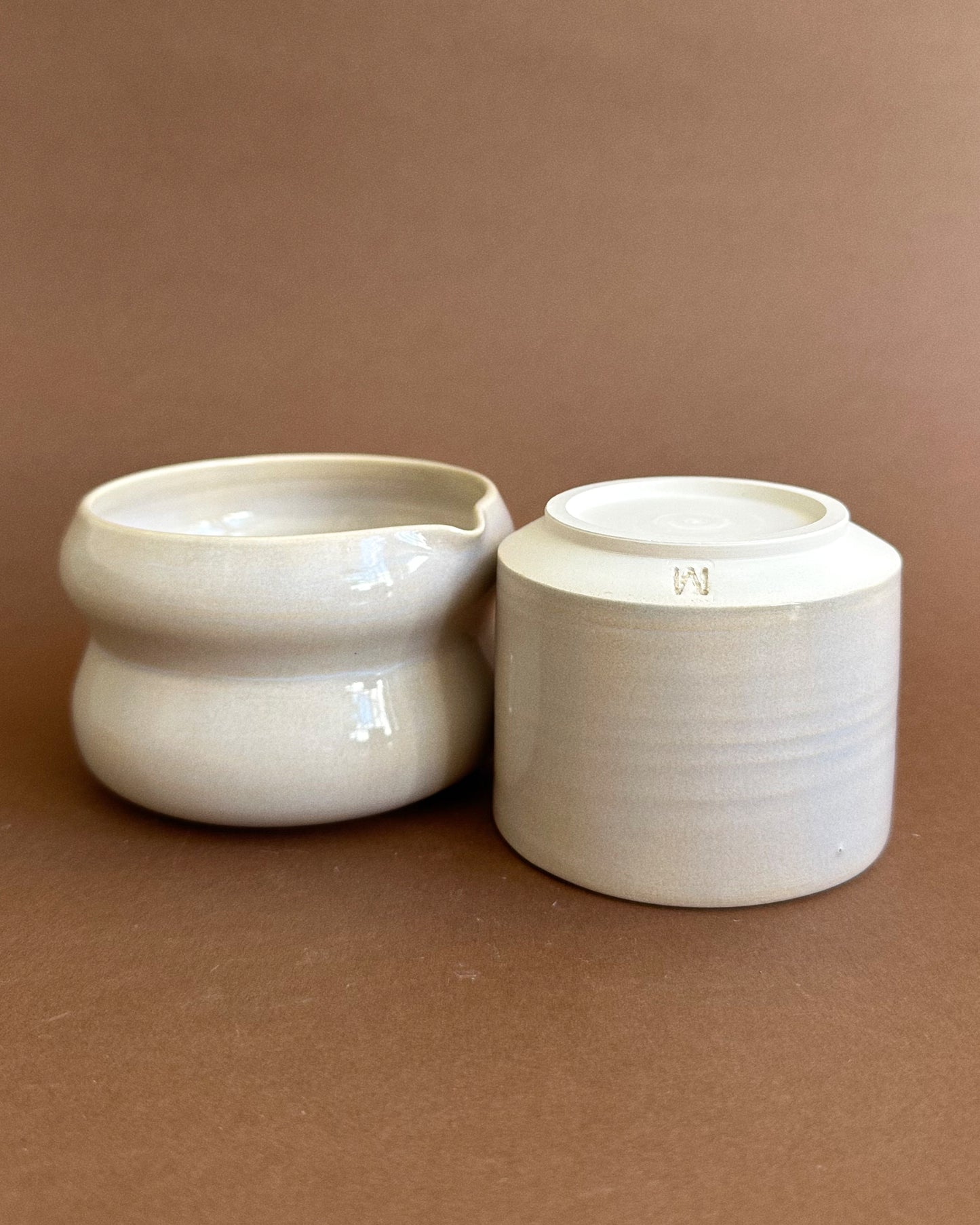 Set de Matcha Gris Perlado