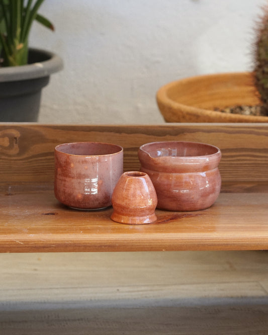 Set de Matcha Coral