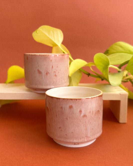 Taza Apilable Rosa